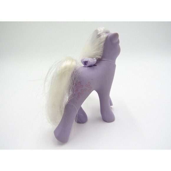 MLP Vintage My Little Pony Forget Me Not Flutter 1986 G1 Purple Collector Toy - Picture 6 of 14
